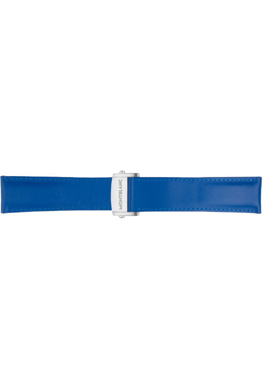 Summit 2 Sapphire Blue Leather Strap