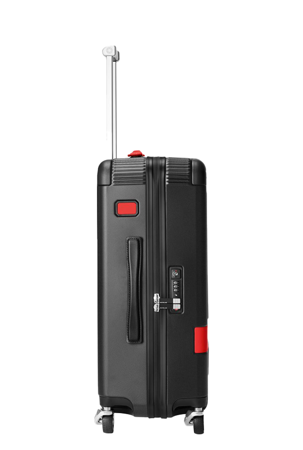 #MY4810 Trolley Cabin Montblanc X Pirelli Black Red