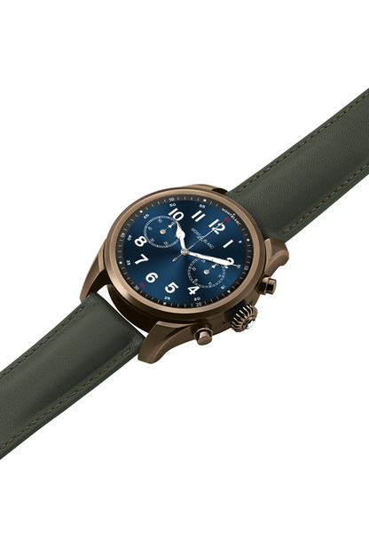 Montblanc Summit 2+ Smartwatch - Bronze Color with Leather Strap