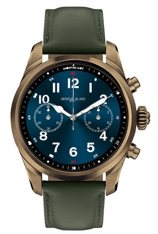 Montblanc Summit 2+ Stainless Steel Bronze Color and Leather