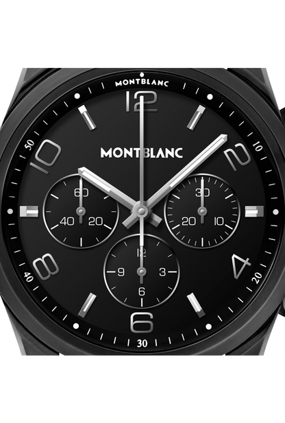 Montblanc Summit 2+ Smartwatch - Black with Rubber Strap