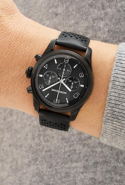 Montblanc Summit 2+ Smartwatch - Black with Rubber Strap