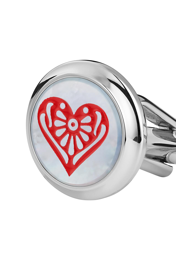 Meisterstück Tribute to the Book Around the World in 80 Days Spade & Heart Cufflinks