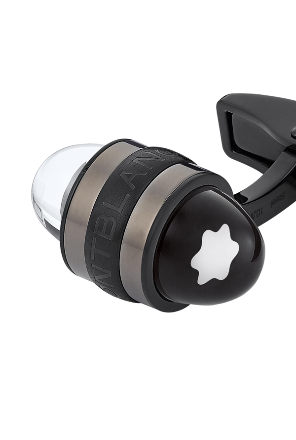 Montblanc StarWalker Cufflinks in Steel and Lacquer