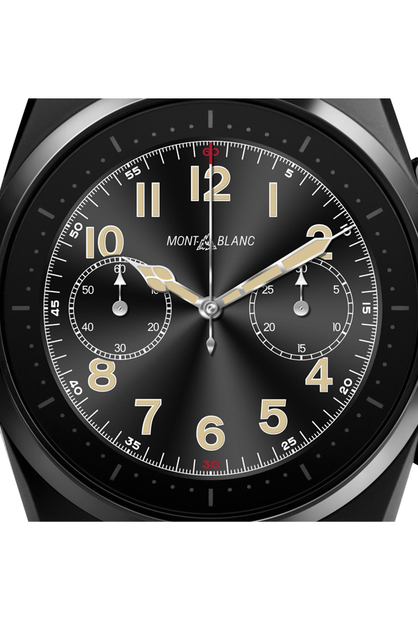 Montblanc Summit Lite Smartwatch - Black with Rubber Strap