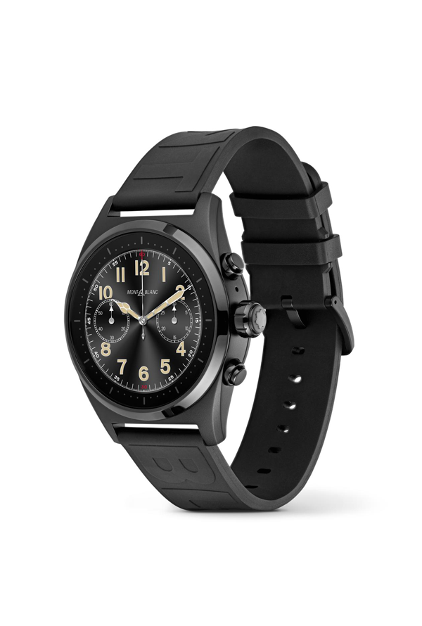 Montblanc Summit Lite Smartwatch - Black with Rubber Strap