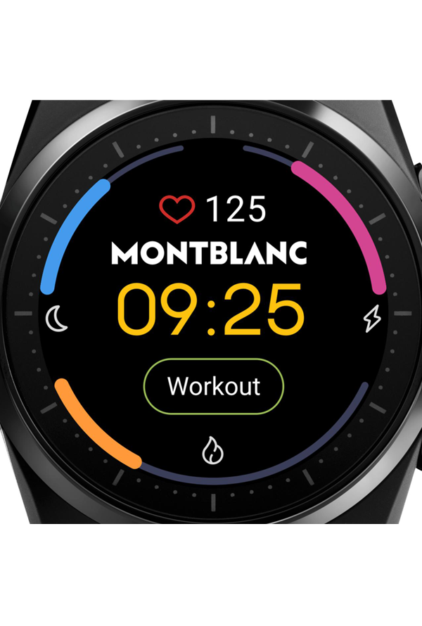 Montblanc Summit Lite Smartwatch - Black with Fabric Strap