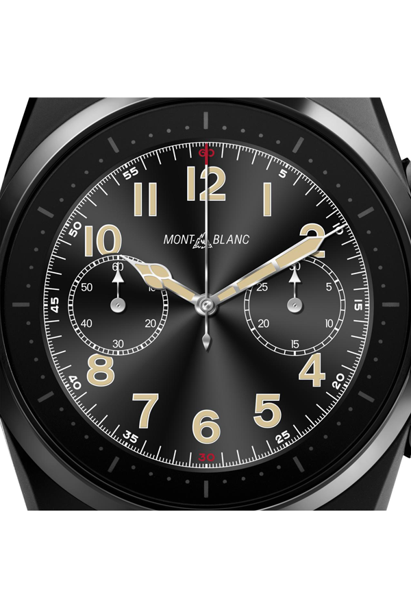 Montblanc Summit Lite Smartwatch - Black with Fabric Strap