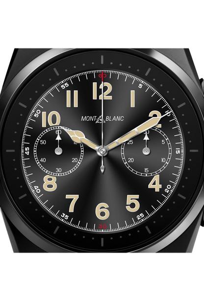 Montblanc Summit Lite Smartwatch - Black with Fabric Strap