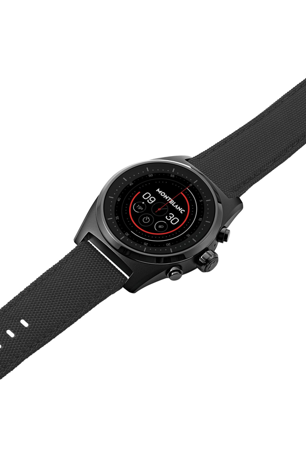 Montblanc Summit Lite Smartwatch - Black with Fabric Strap