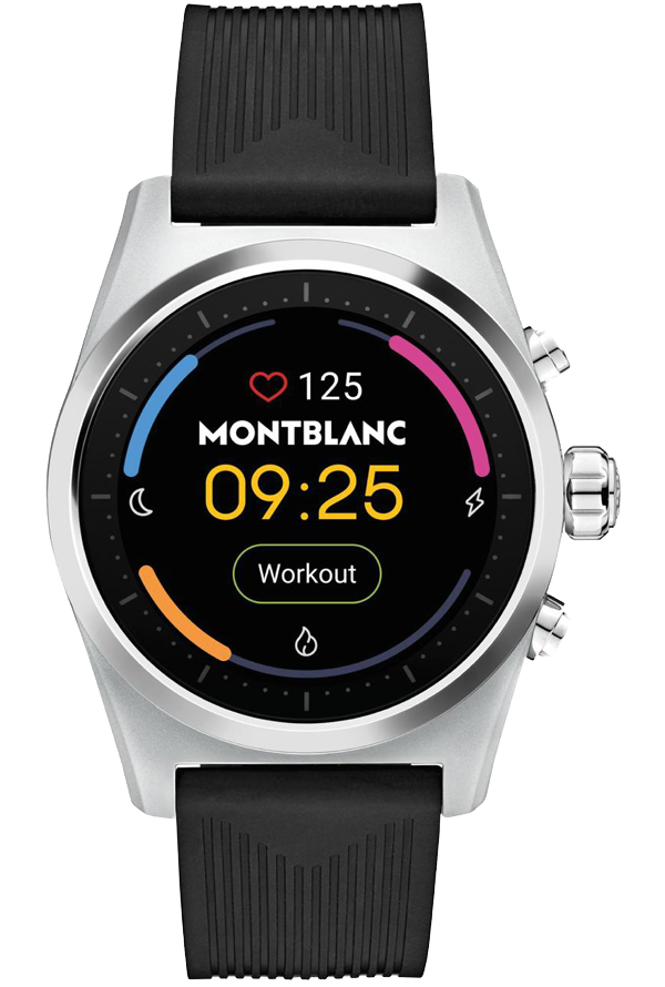 Montblanc Summit Lite Smartwatch - Grey with Rubber Strap