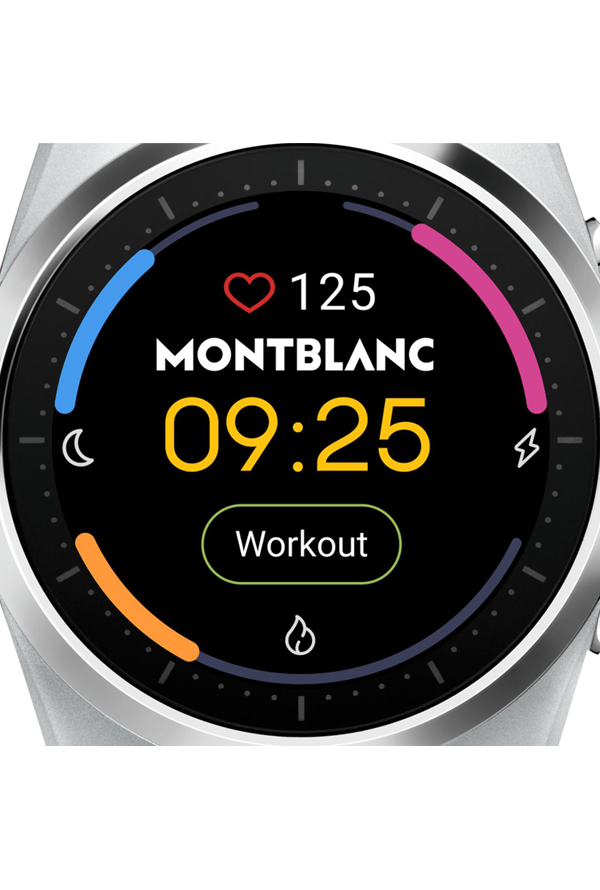 Montblanc Summit Lite Smartwatch - Grey with Fabric Strap