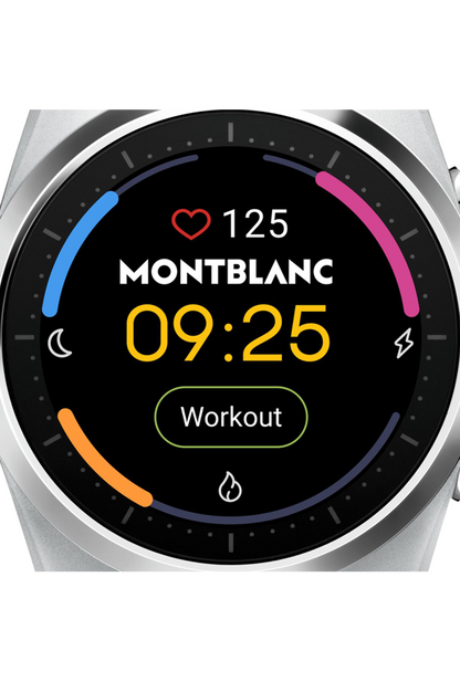 Montblanc Summit Lite Smartwatch - Grey with Fabric Strap