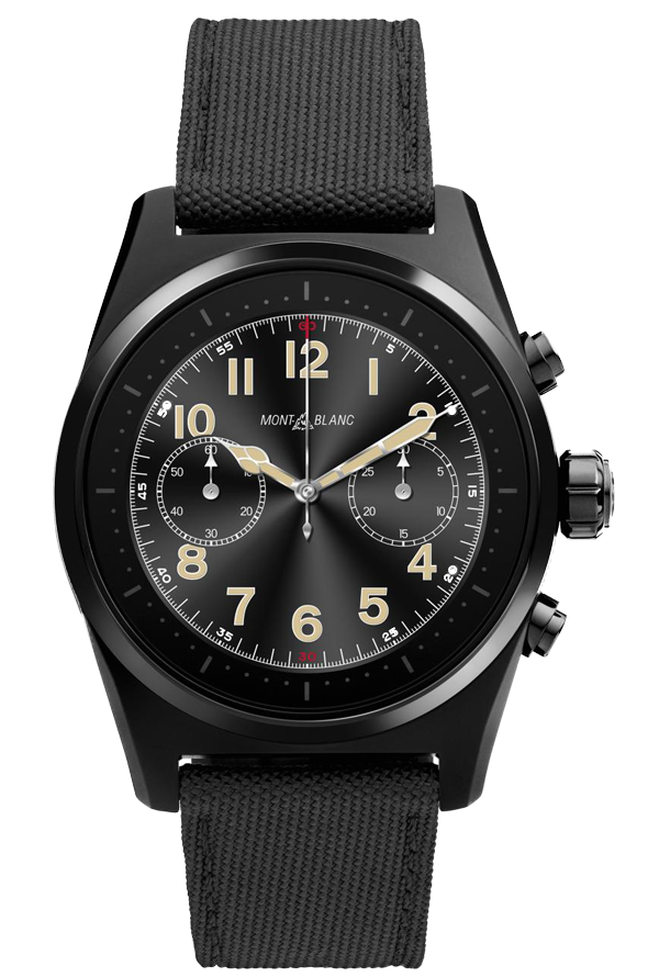 Montblanc Summit Lite Smartwatch - Black with Textile Strap