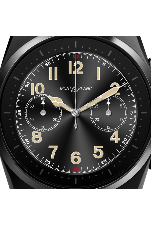 Montblanc Summit Lite Smartwatch - Black with Textile Strap