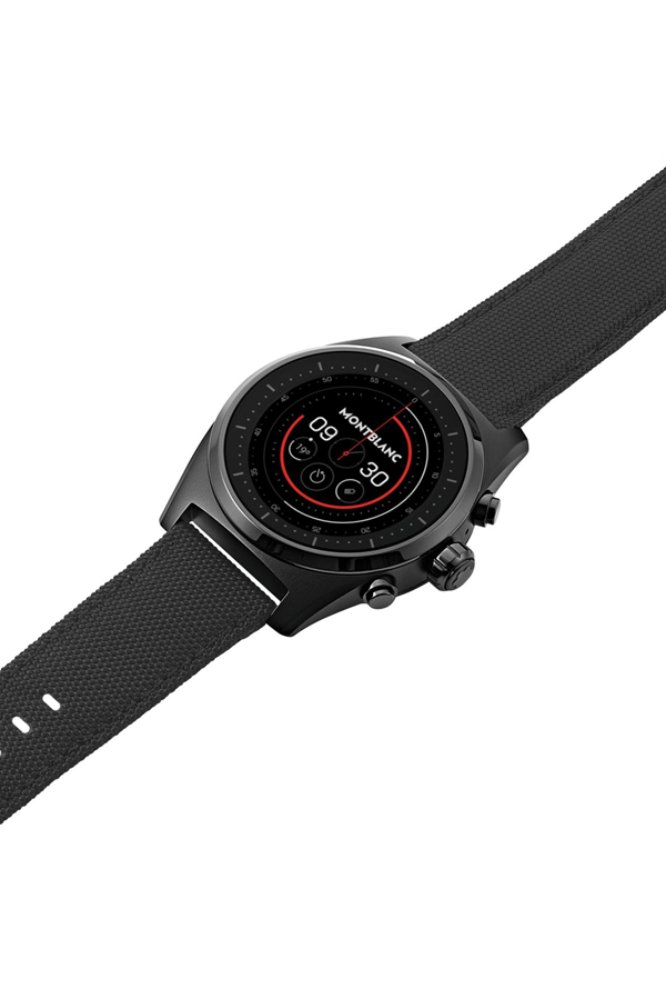 Montblanc Summit Lite Smartwatch - Black with Textile Strap