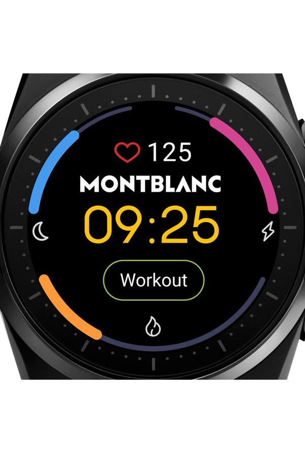 Montblanc Summit Lite Smartwatch - Black with Textile Strap