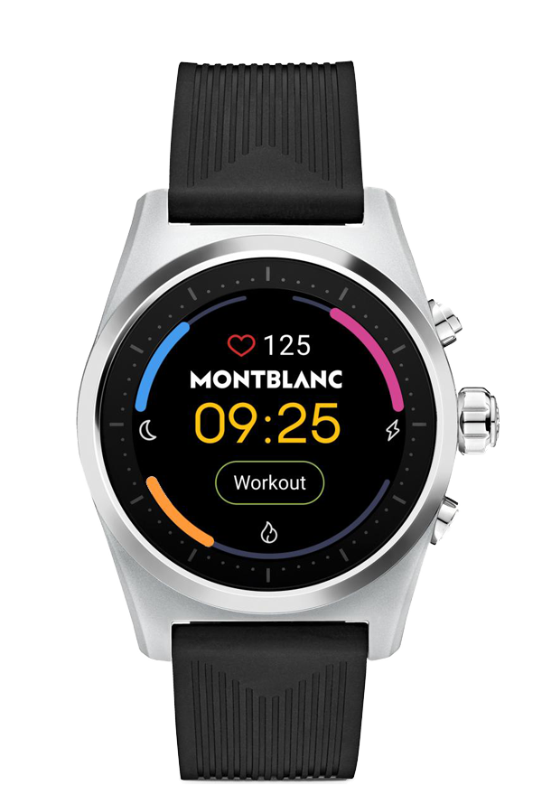 Montblanc Summit Lite Smartwatch - Grey with Rubber Strap