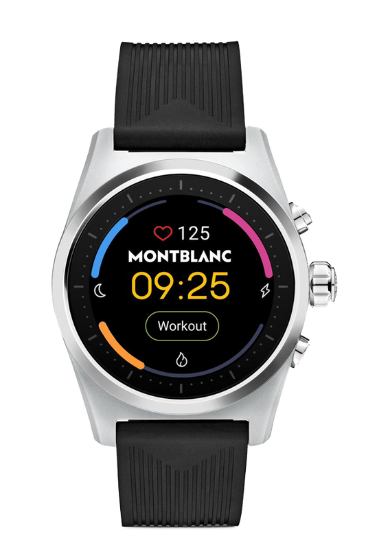 Montblanc Summit Lite Smartwatch - Grey with Rubber Strap