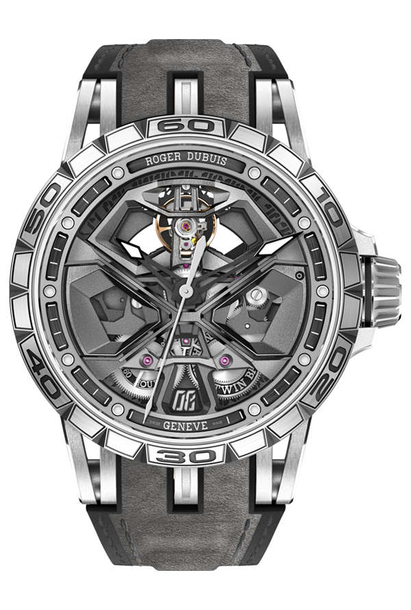 EXCALIBUR SPIDER HURACÁN TITANIUM 45MM